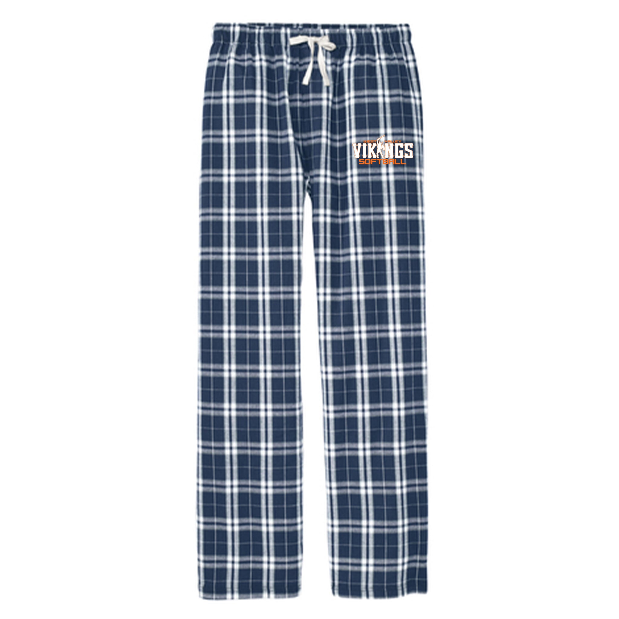 WEST VALLEY COLLEGE Flannel Plaid Pant
