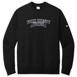 York County Anglers Nike Club Fleece Sleeve Swoosh Crew