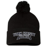 York County Anglers Sportsman 12" Pom-Pom Cuffed Beanie