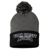 York County Anglers Sportsman 12" Pom-Pom Cuffed Beanie
