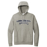 York County Anglers Nike Club Fleece Sleeve Swoosh Pullover Hoodie