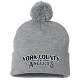 York County Anglers Sportsman 12" Pom-Pom Cuffed Beanie