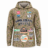 York County Anglers Performance Hooded Long Sleeve