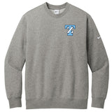 Zimmerman Thunder Fastpitch Nike Club Fleece Sleeve Swoosh Crew