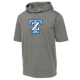 Zimmerman Thunder Fastpitch Sport-Tek ® Sport-Wick ® Fleece Short Sleeve Hooded Pullover