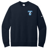 Zimmerman Thunder Fastpitch Nike Club Fleece Sleeve Swoosh Crew