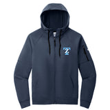 Zimmerman Thunder Fastpitch Nike Therma-FIT Pocket Full-Zip Fleece Hoodie