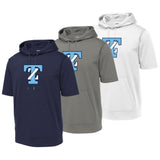 Zimmerman Thunder Fastpitch Sport-Tek ® Sport-Wick ® Fleece Short Sleeve Hooded Pullover