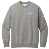 Zimmerman Thunder Fastpitch Nike Club Fleece Sleeve Swoosh Crew