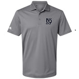 Back 9 Bullies Adidas Men's Performance Pique Polo