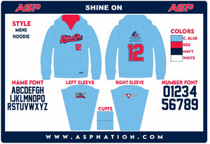 Shine On Slowpitch Mens/Boys Full Sublimation Hoodie