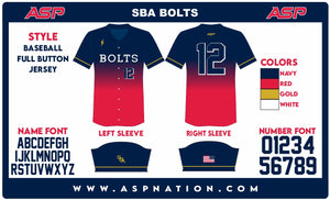 Carolina Hit Stix Baseball Mens/Boys Full Button Full Sublimation Short Sleeve