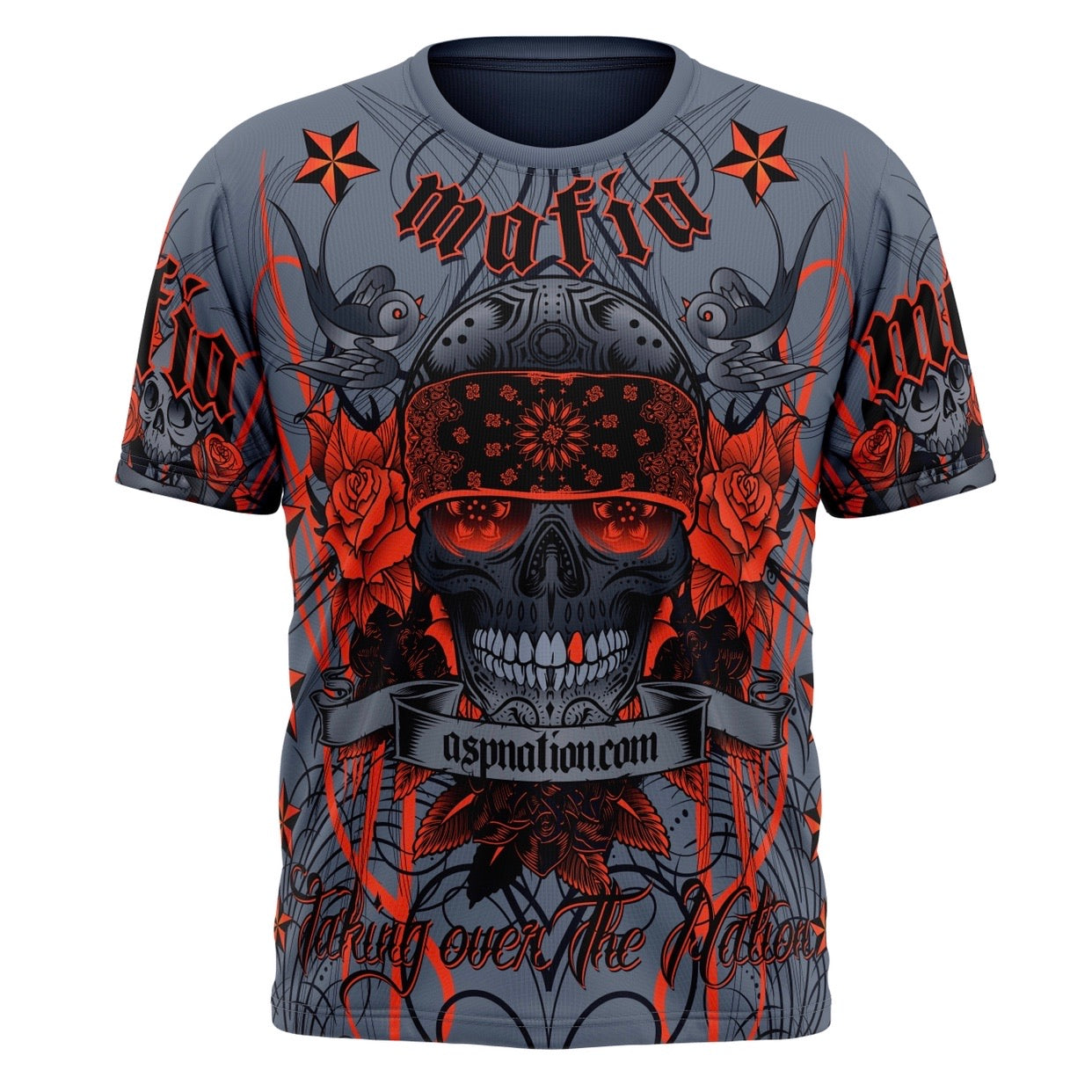 ASP Mafia Full Sublimation Short Sleeve