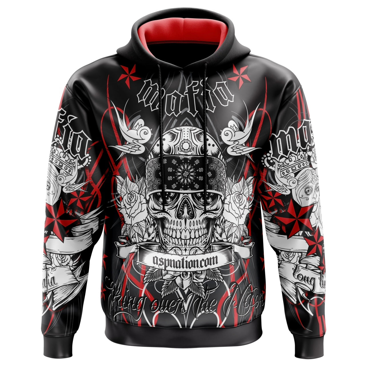 ASP Mafia Full Sublimation Hoodie