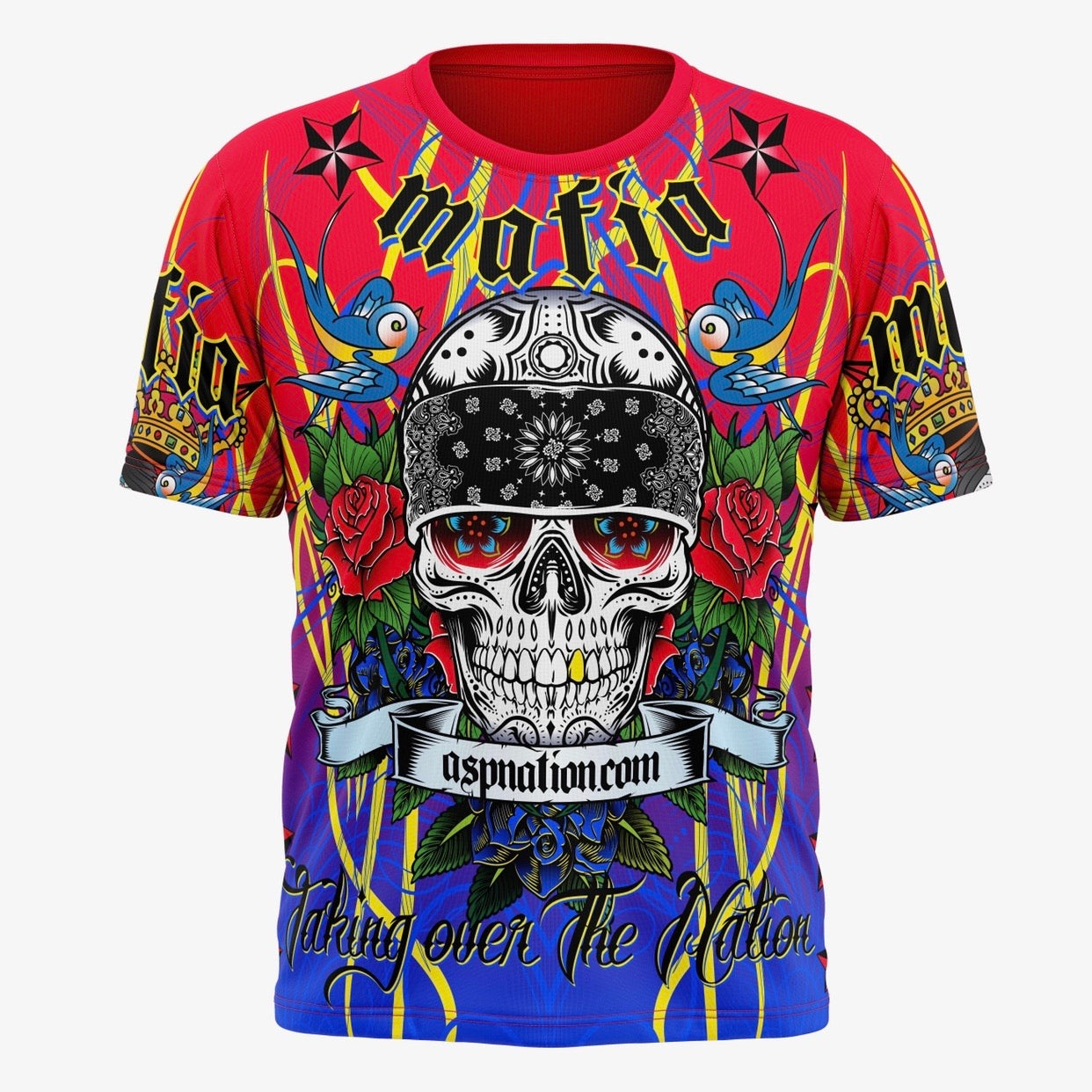 ASP Mafia Full Sublimation Short Sleeve