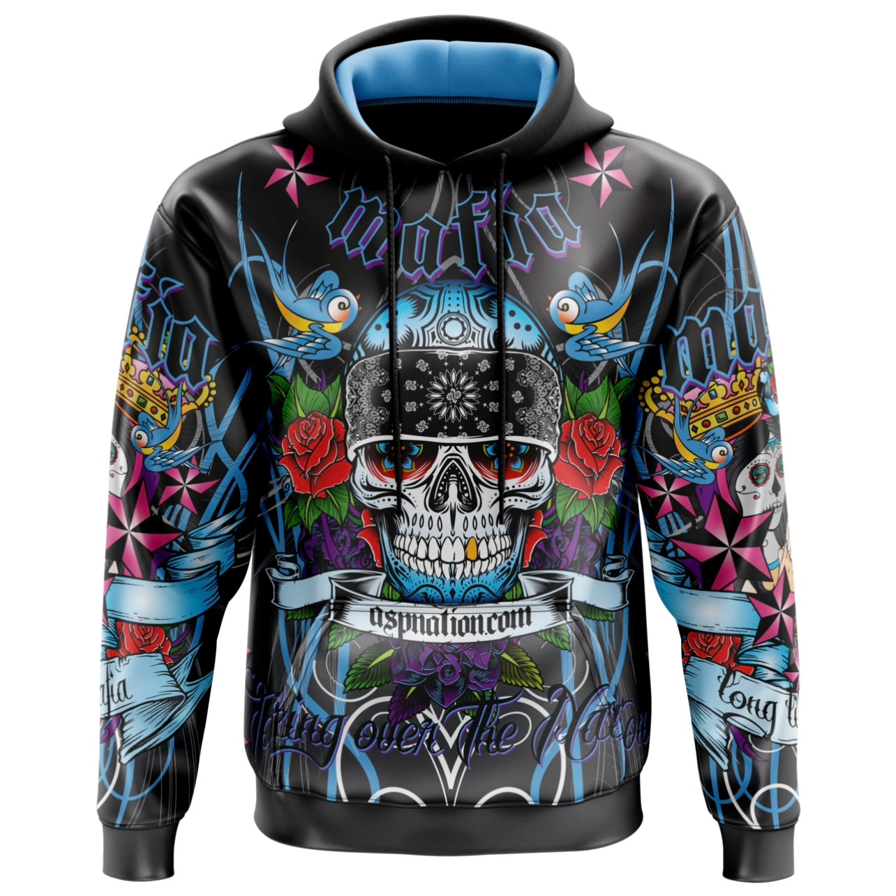 ASP Mafia Full Sublimation Hoodie