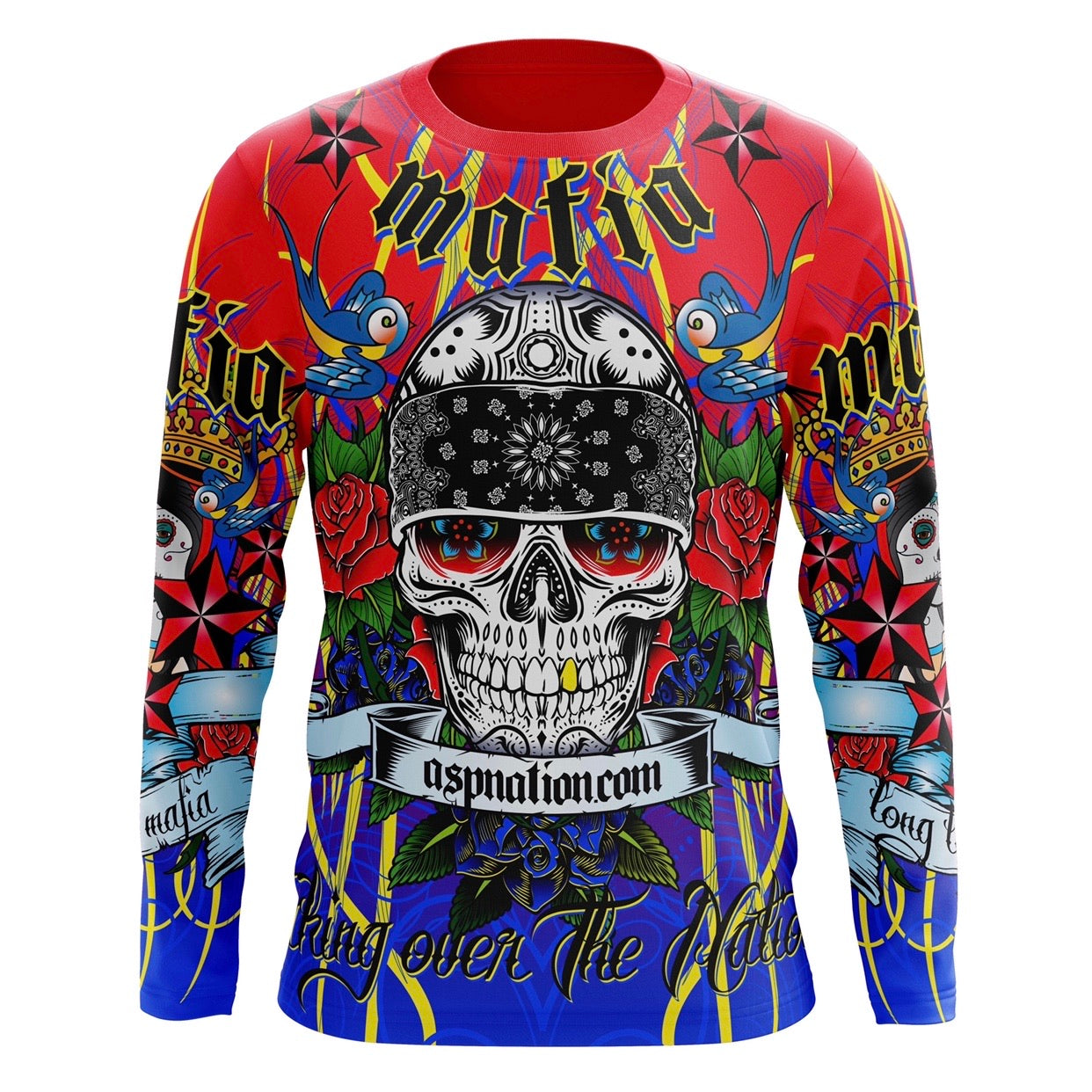 ASP Mafia Full Sublimation Long Sleeve