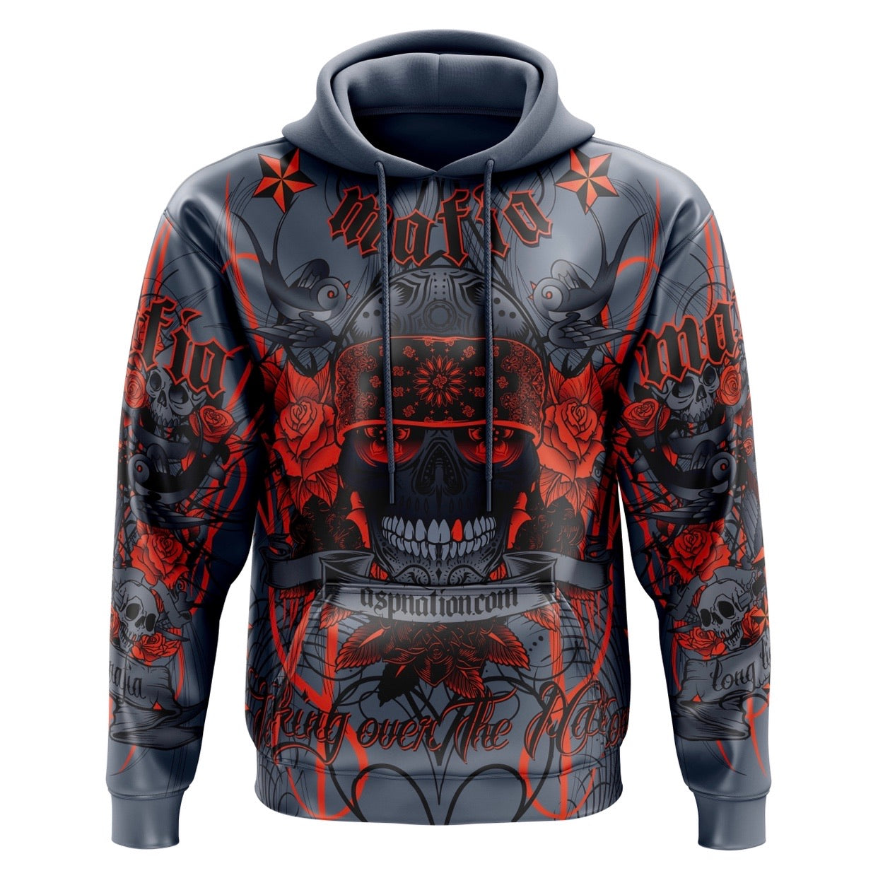 ASP Mafia Full Sublimation Fleece Hoodie