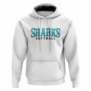 Lady Sharks Fastpitch Mens Full Sublimation Hoodie