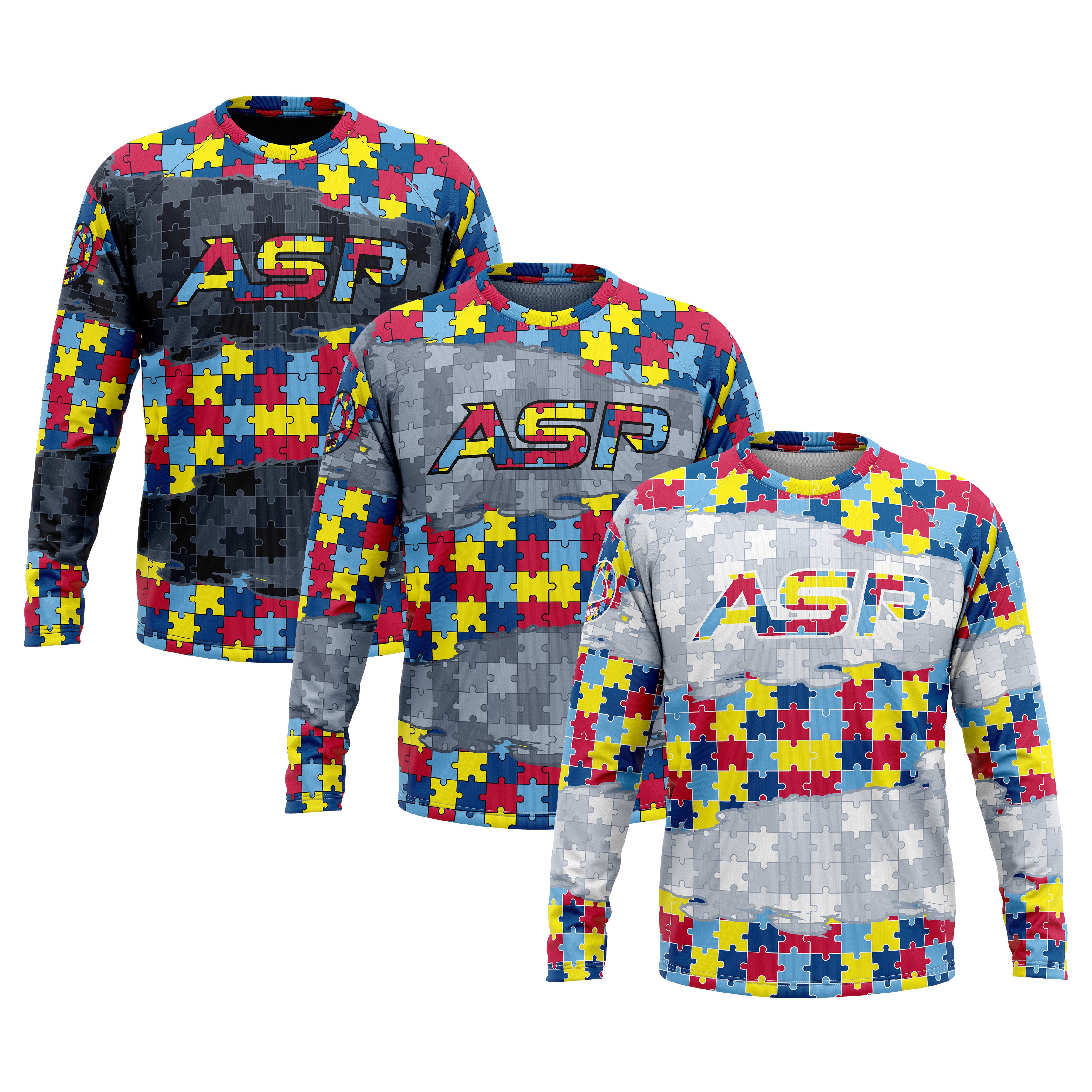 ASP Autism Full Sub Long Sleeve