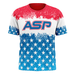 ASP True Red & Blue Short Sleeve