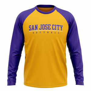 SAN JOSE CITY COLLEGE 2.0 RAGLAN LONG SLEEVE