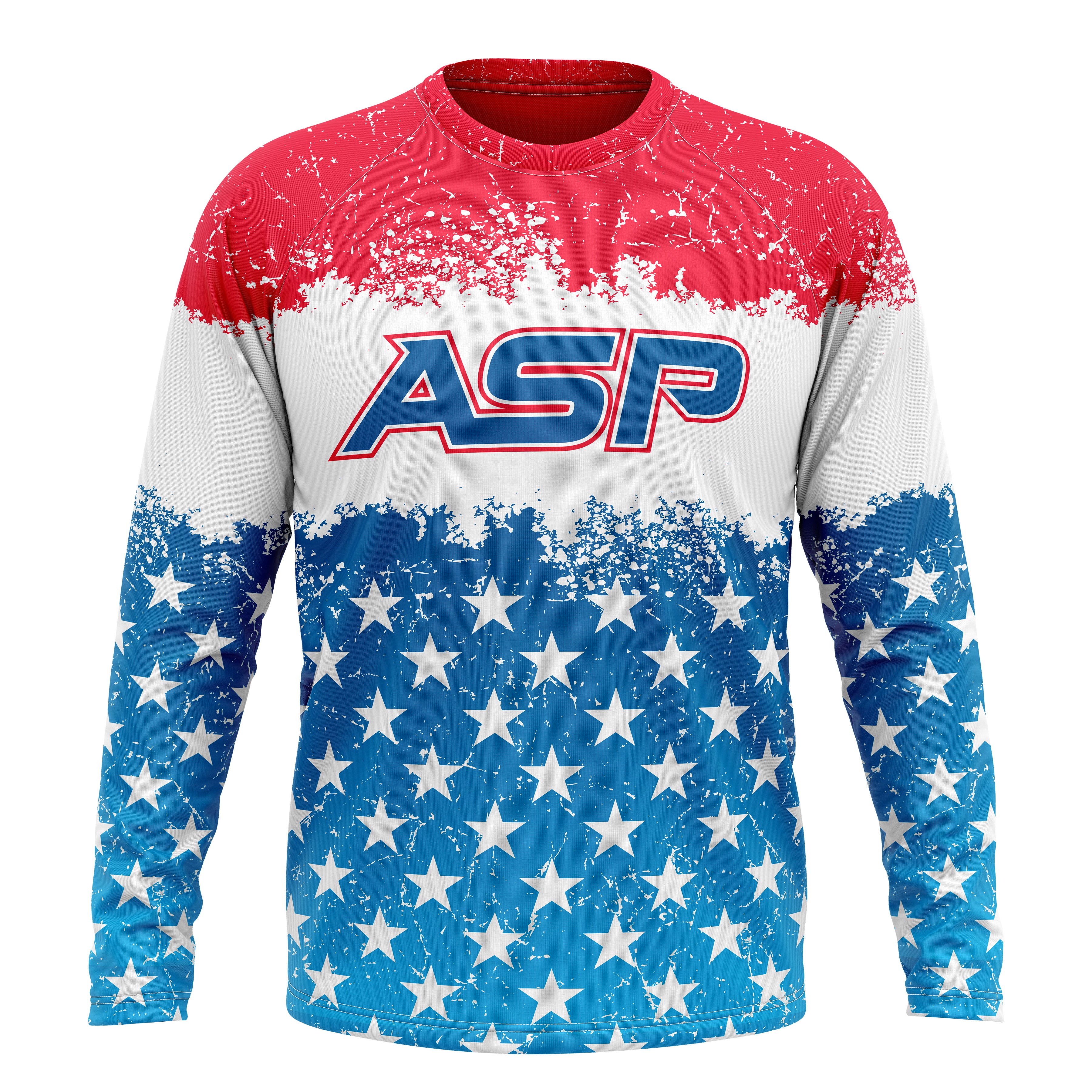ASP True Red & Blue Long Sleeve – ASP Nation