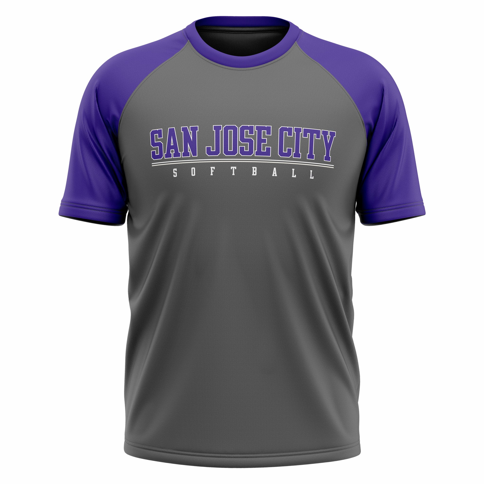 SAN JOSE CITY COLLEGE 2.0 RAGLAN SHORT SLEEVE