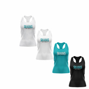 LADY SHARKS FASTPITCH WOMENS FULL SUB TANK