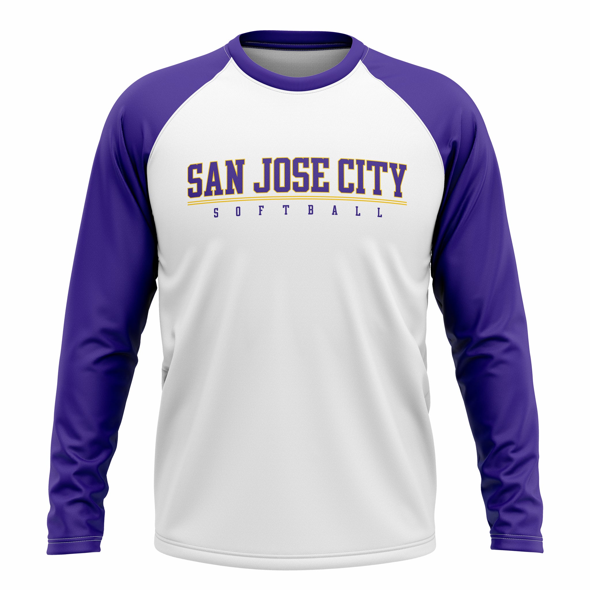 SAN JOSE CITY COLLEGE 2.0 RAGLAN LONG SLEEVE